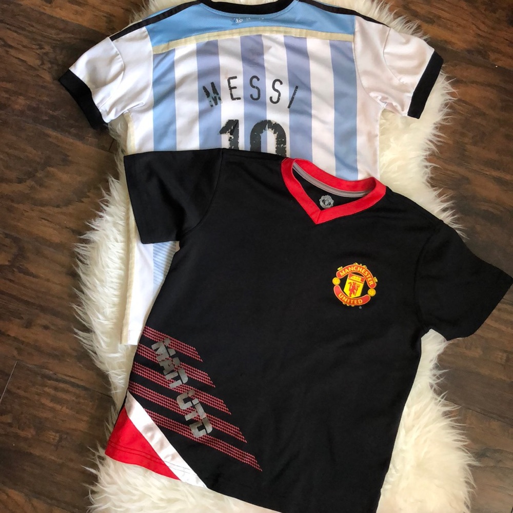 Manchester United Soccer Jersey & Messi Jersey